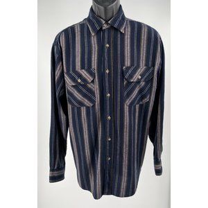 VTG Northwest Territory Button Down Flannel  Size Large